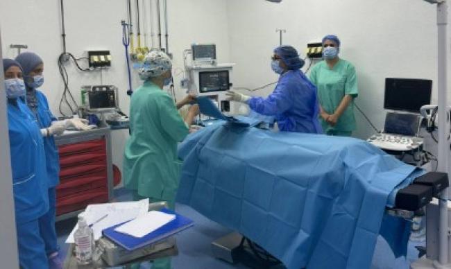 Health Ministry reports first surgery at Hayt Al-Tadhamun Hospital